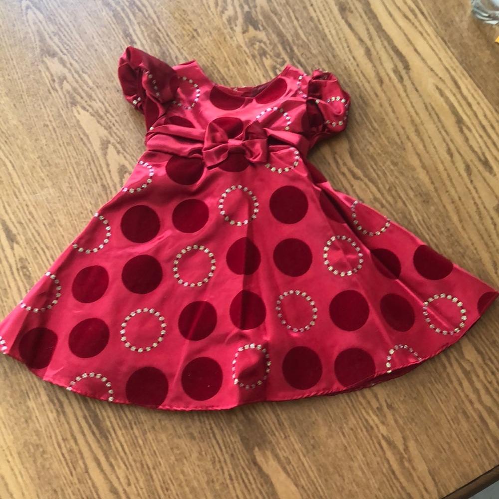 Red rave editions dress